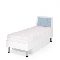 Кровать СВ-350 «Ниагара» (Прованс) голубой