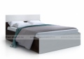Кровать СВ-650/1 «Кесси» (Юнона) на 1400 венге/крем белый от компании «Фран мебель» – 1 фото