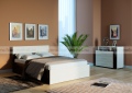 Спальня «Кесси» (Юнона) белый от компании «Фран мебель» – 3 фото