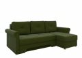 Диван угловой «Гранд У» (Честер) зеленый белый от компании «Фран мебель» – 1 фото