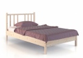 Кровать «Карелия» МС-21/2 на 1200 мм белый от компании «Фран мебель» – 1 фото