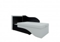 Кушетка «Грация» черно-белая белый от компании «Фран мебель» – 2 фото