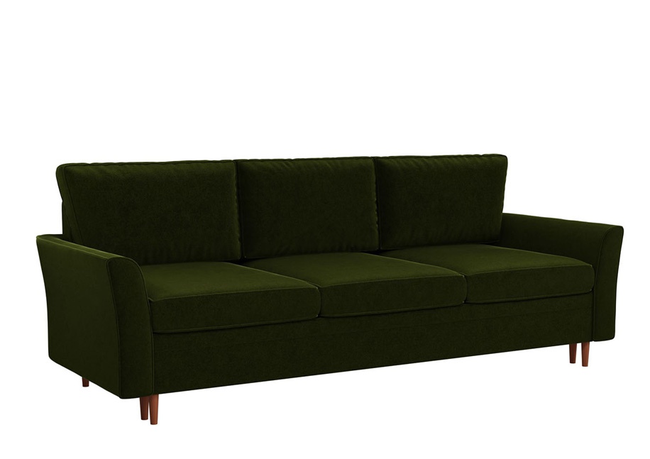 Диван «София» зеленый белый от компании «Фран мебель» – 1 фото