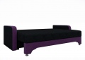 Диван «Ник-3» черно-фиолетовый белый от компании «Фран мебель» – 2 фото