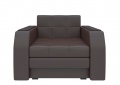 Кресло-кровать «Атланта» коричневая белый от компании «Фран мебель» – 2 фото