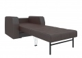 Кресло-кровать «Атланта» коричневая белый от компании «Фран мебель» – 3 фото