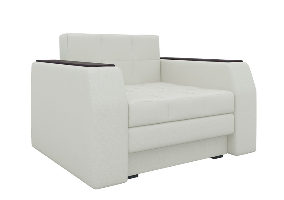 Кресло-кровать «Атланта» белая белый от компании «Фран мебель» – 1 фото