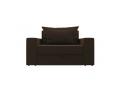 Кресло-кровать «Комфорт» коричневый вельвет белый от компании «Фран мебель» – 3 фото