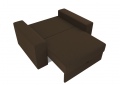 Кресло-кровать «Комфорт» коричневый вельвет белый от компании «Фран мебель» – 6 фото