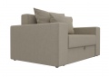 Кресло-кровать «Комфорт» бежевый вельвет белый от компании «Фран мебель» – 4 фото