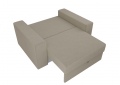 Кресло-кровать «Комфорт» бежевый вельвет белый от компании «Фран мебель» – 6 фото