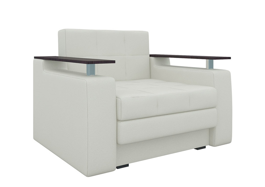 Кресло-кровать «Комфорт» белая белый от компании «Фран мебель» – 1 фото