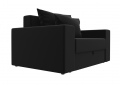 Кресло «Мэдисон» черный вельвет белый от компании «Фран мебель» – 4 фото