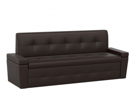 Кухонный диван «Деметра» коричневый