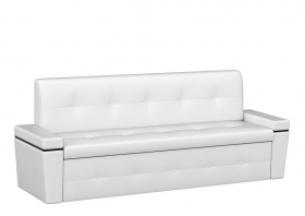 Кухонный диван «Деметра» белый
