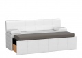 Кухонный диван «Лео» белый белый от компании «Фран мебель» – 2 фото