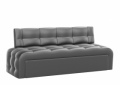 Кухонный диван «Люксор» черный белый от компании «Фран мебель» – 1 фото