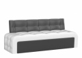 Кухонный диван «Люксор» бело-черный белый от компании «Фран мебель» – 1 фото