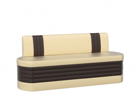 Кухонный диван «Токио» бежево-коричневый
