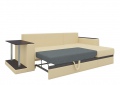 Угловой диван «Атланта М» бежевый белый от компании «Фран мебель» – 2 фото