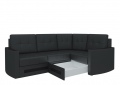 Угловой диван «Белла» черный белый от компании «Фран мебель» – 3 фото