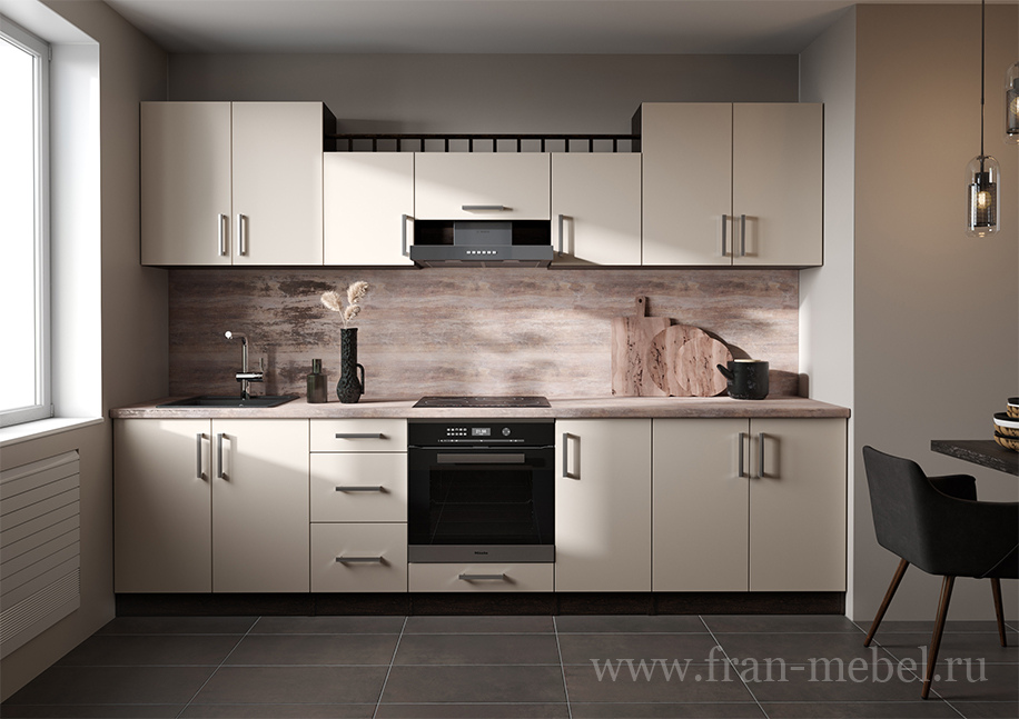 Кухня «Арина 4» (Бланка) белый от компании «Фран мебель» – 1 фото