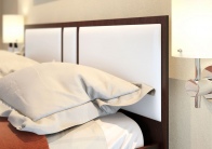 Кровать СВ-475 «Милена» (Джоконда) венге/крем белый от компании «Фран мебель» – 2 фото