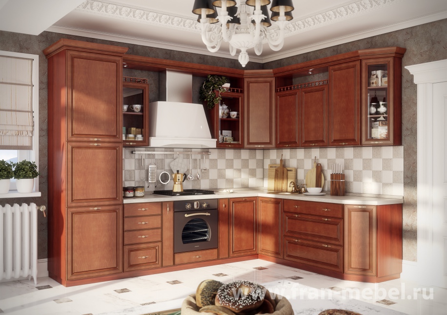 Кухонная система «Катрин Классик» белый от компании «Фран мебель» – 1 фото