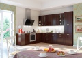 Кухонная система «Катрин Шейкер» орех тинео белый от компании «Фран мебель» – 2 фото