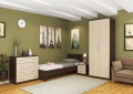 Спальня «Румба» венге/венге светлый белый от компании «Фран мебель» – 2 фото