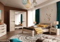 Спальня «Соренто» дуб бонифаций белый от компании «Фран мебель» – 1 фото