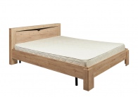 Кровать на 1600 «Соренто» дуб бонифаций белый от компании «Фран мебель» – 2 фото