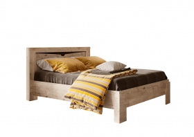 Кровать на 1400 «Соренто» дуб бонифаций