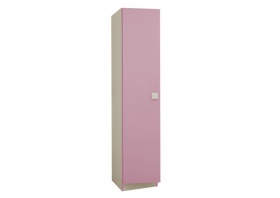 Шкаф на 400 «Радуга» (Алиса) фламинго