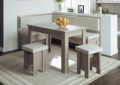 Кухонный уголок «Норд» дуб сонома белый от компании «Фран мебель» – 1 фото