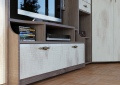 Гостиная «Вивьен» дуб винтаж оксид белый от компании «Фран мебель» – 2 фото