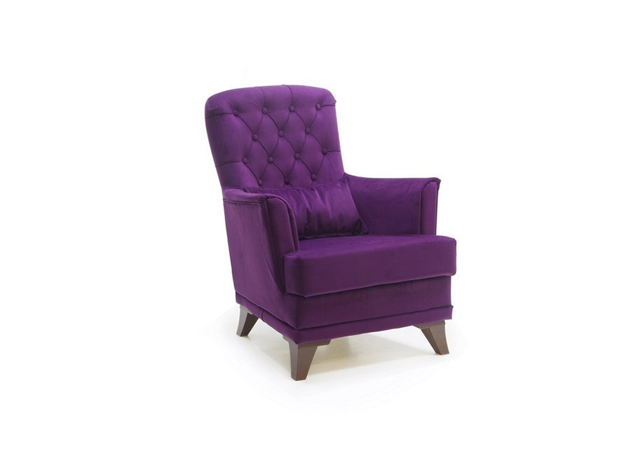 Кресло «Каприз» Velutto 15 белый от компании «Фран мебель» – 1 фото