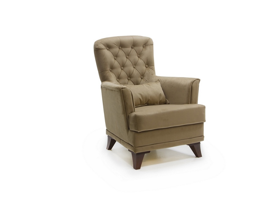 Кресло «Каприз» Velutto 21 белый от компании «Фран мебель» – 1 фото