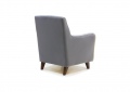 Кресло отдыха «Муссон» Velutto 32, Velutto 01 белый от компании «Фран мебель» – 3 фото