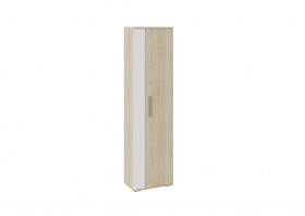 Шкаф для одежды «Нуар» тип 1 (дуб сонома/белый ясень)