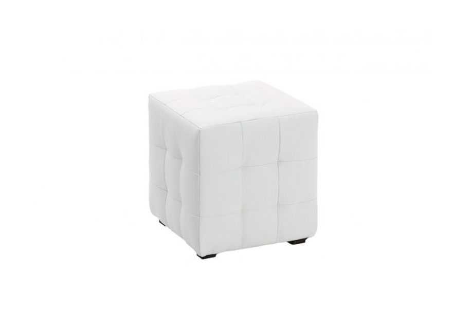 Пуф «Тип 1» белый от компании «Фран мебель» – 1 фото