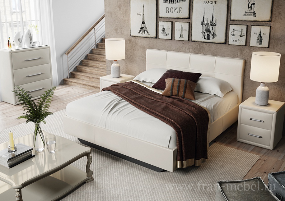 Спальня «Элис» белый от компании «Фран мебель» – 1 фото