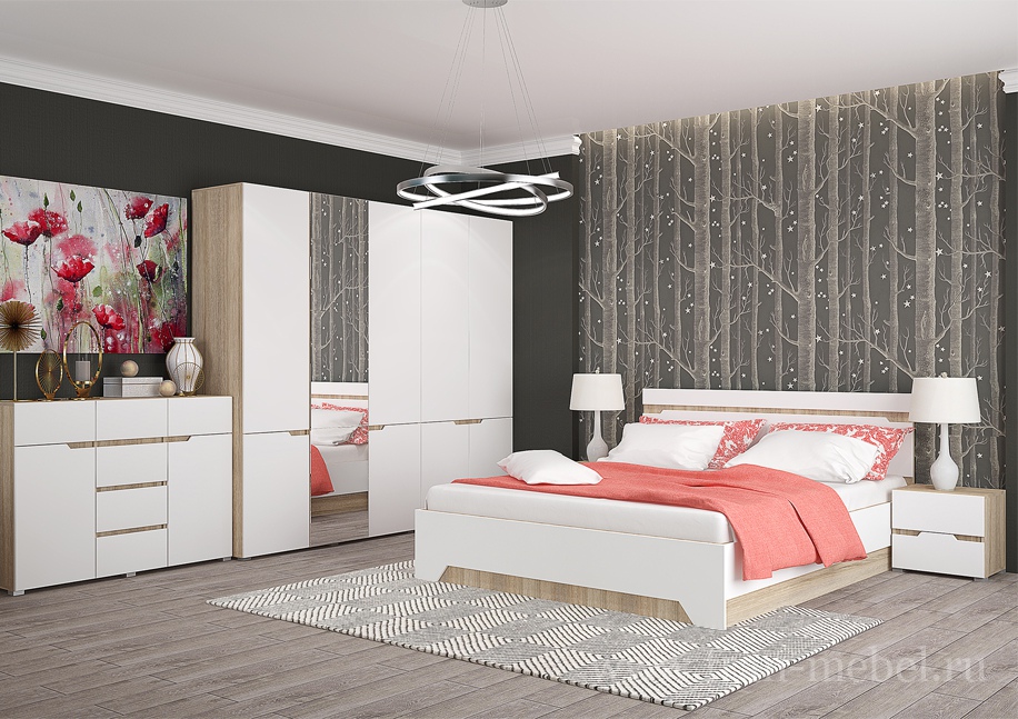Спальня «Анталия» белый от компании «Фран мебель» – 1 фото