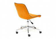 Кресло Style (оранжевый/18) белый от компании «Фран мебель» – 4 фото