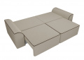 Прямой диван «Вилсон» (вельвет/бежевый) белый от компании «Фран мебель» – 9 фото