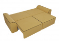 Прямой диван «Вилсон» (вельвет/желтый) белый от компании «Фран мебель» – 9 фото