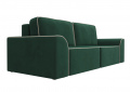 Прямой диван «Вилсон» (велюр/зеленый) белый от компании «Фран мебель» – 2 фото
