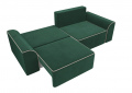 Прямой диван «Вилсон» (велюр/зеленый) белый от компании «Фран мебель» – 6 фото