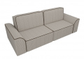 Прямой диван «Вилсон» (корфу 02) белый от компании «Фран мебель» – 2 фото