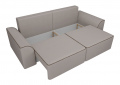 Прямой диван «Вилсон» (рогожка/бежевый) белый от компании «Фран мебель» – 8 фото